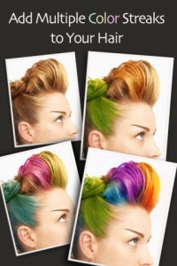 Hair color booth